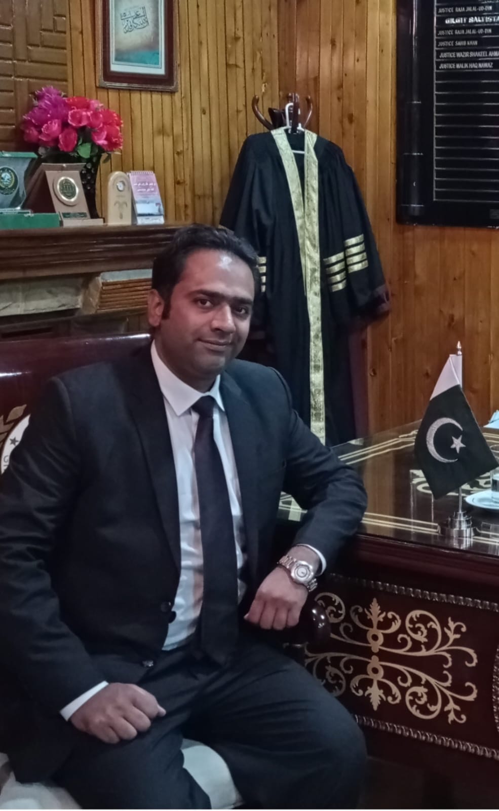 Portrait from Chief Justice Chamber, GB Chief Court